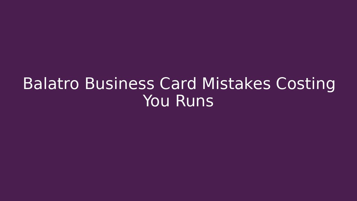 Balatro Business Card Mistakes Costing You Runs