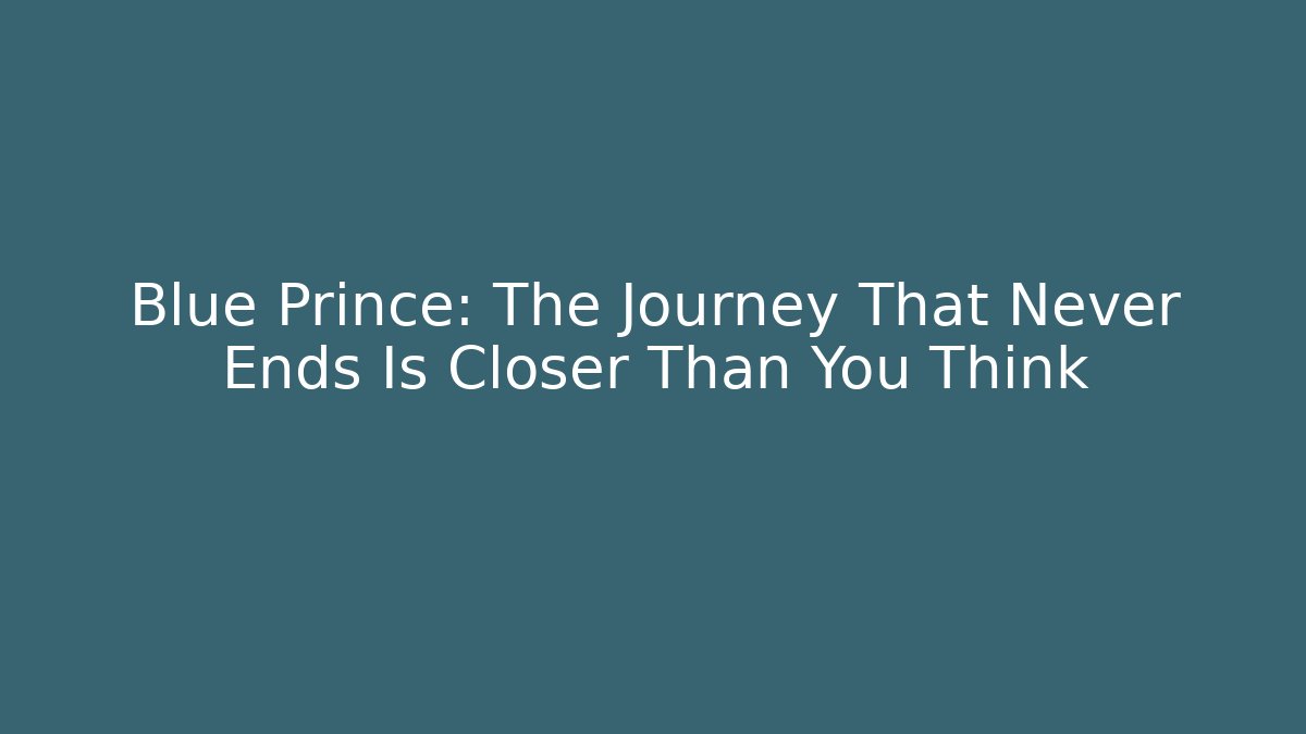 Blue Prince: The Journey That Never Ends Is Closer Than You Think