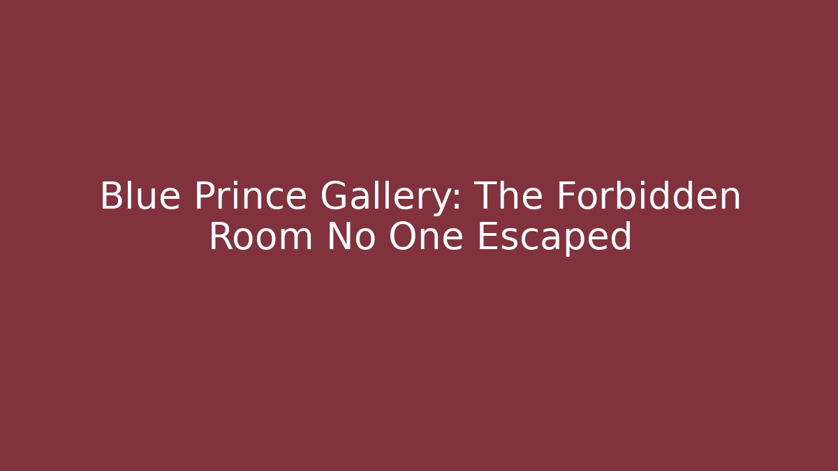 Blue Prince Gallery: The Forbidden Room No One Escaped
