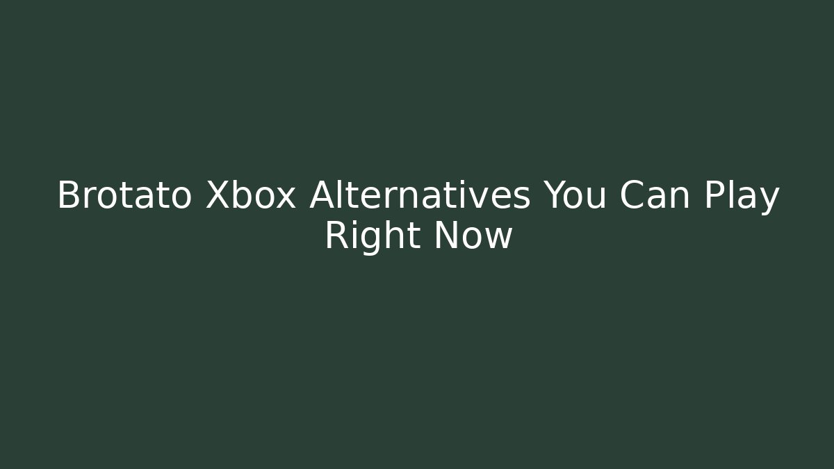 Brotato Xbox Alternatives You Can Play Right Now
