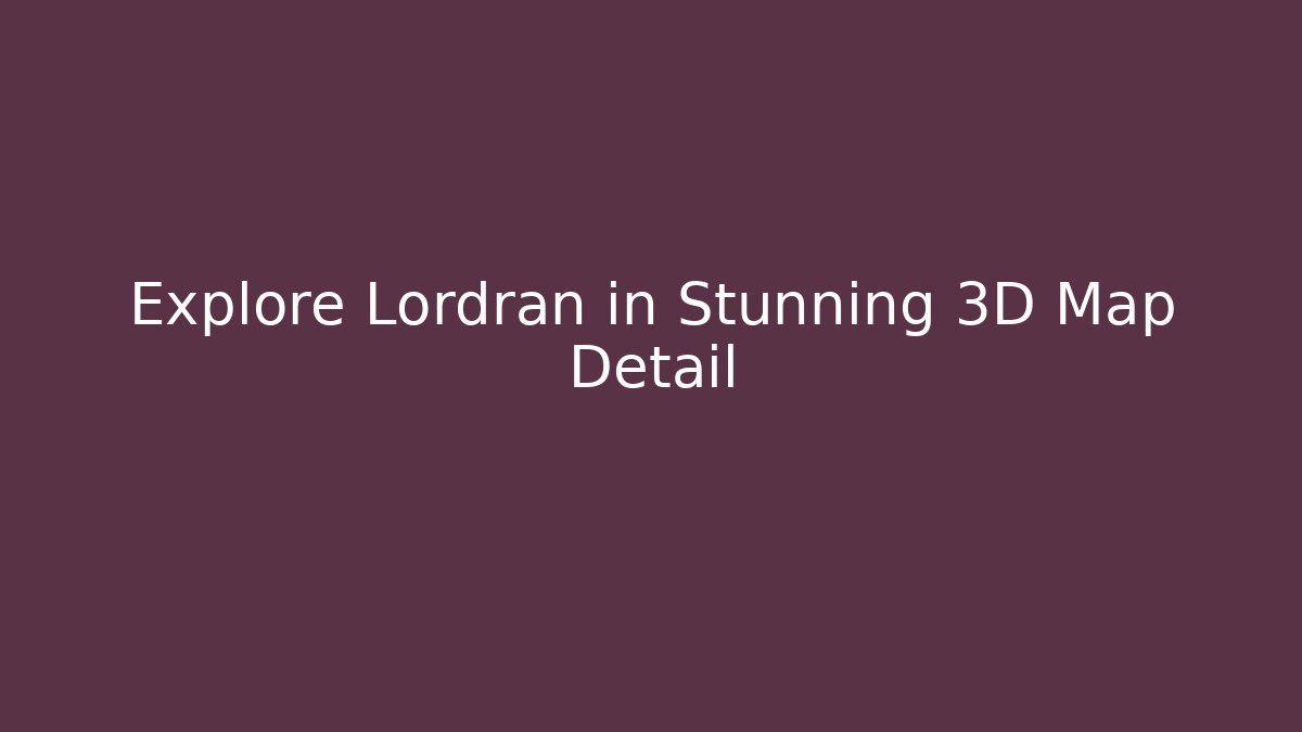 Explore Lordran in Stunning 3D Map Detail