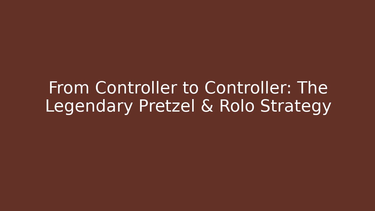 From Controller to Controller: The Legendary Pretzel & Rolo Strategy - Create More Assets