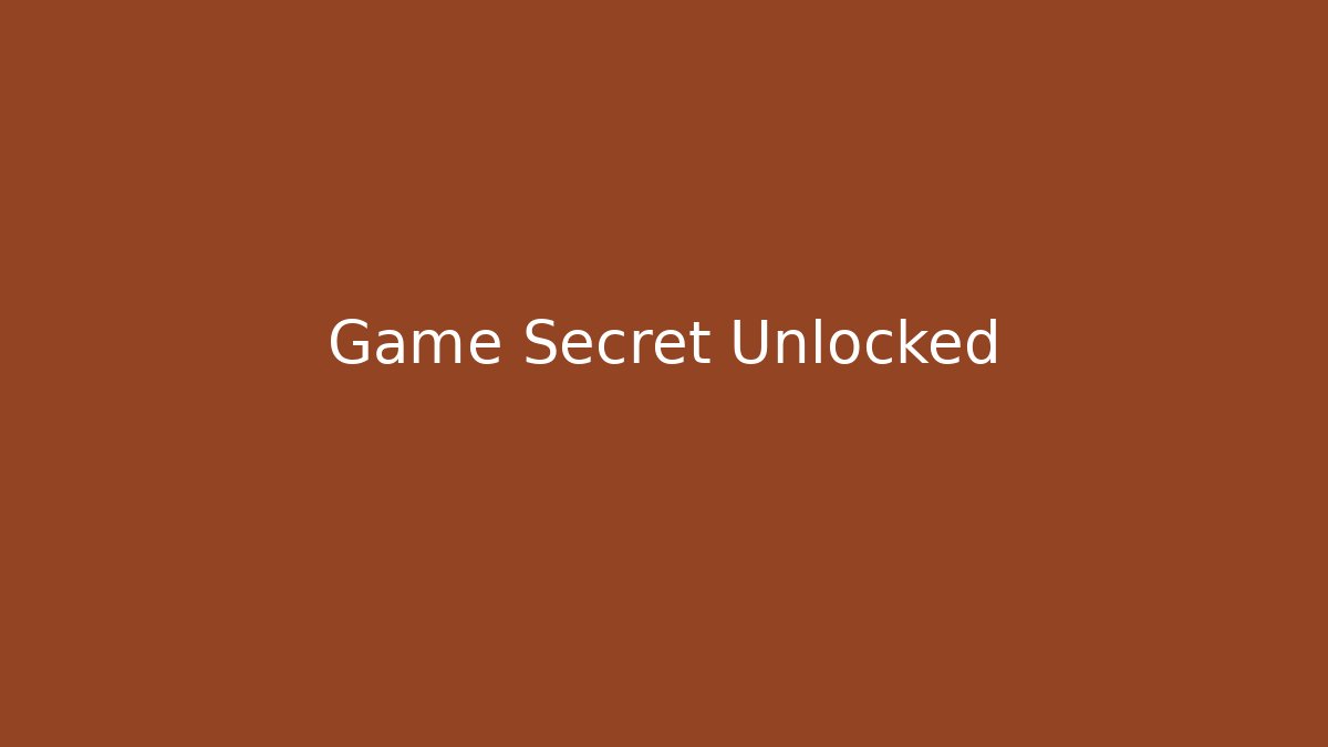 Game Secret Unlocked - Create More Assets