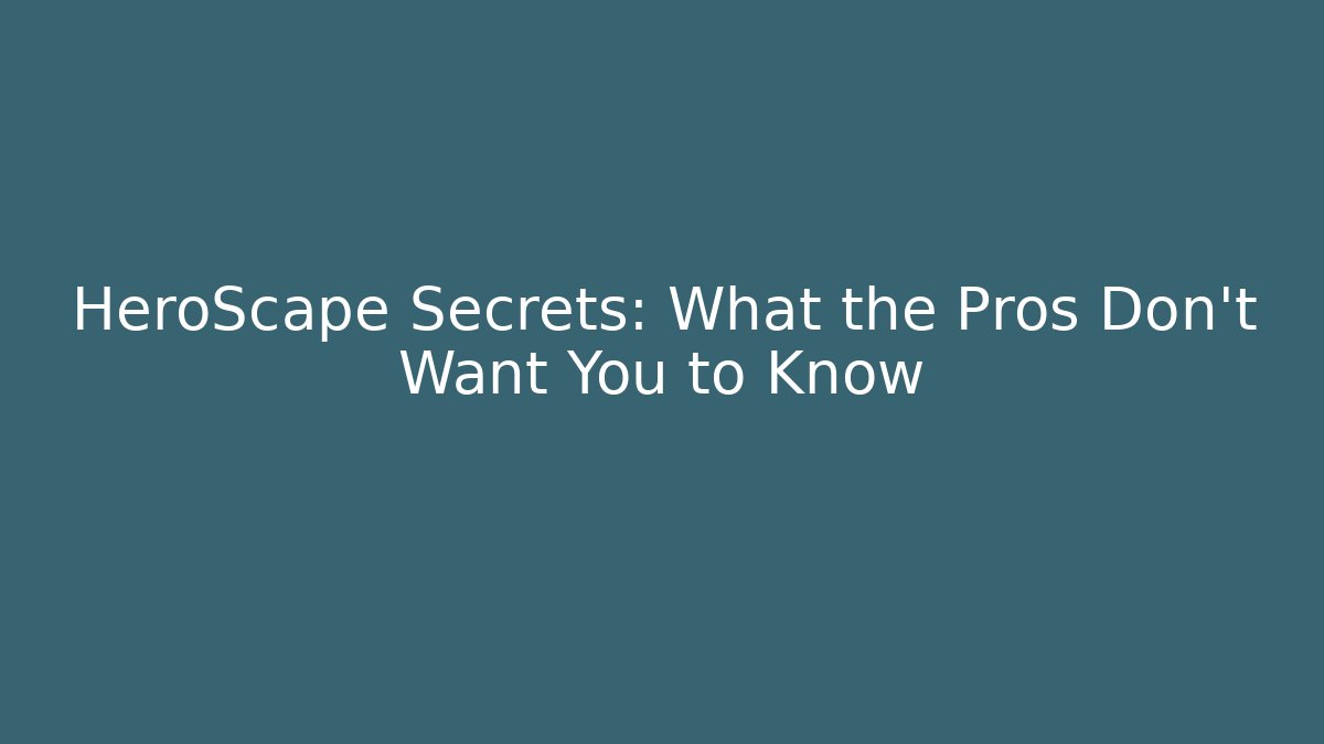 HeroScape Secrets: What the Pros Don’t Want You to Know