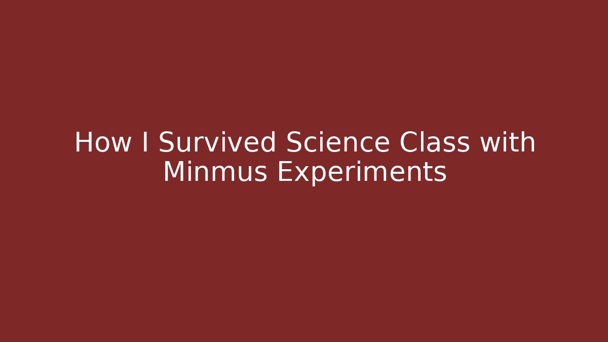 How I Survived Science Class with Minmus Experiments - Create More Assets