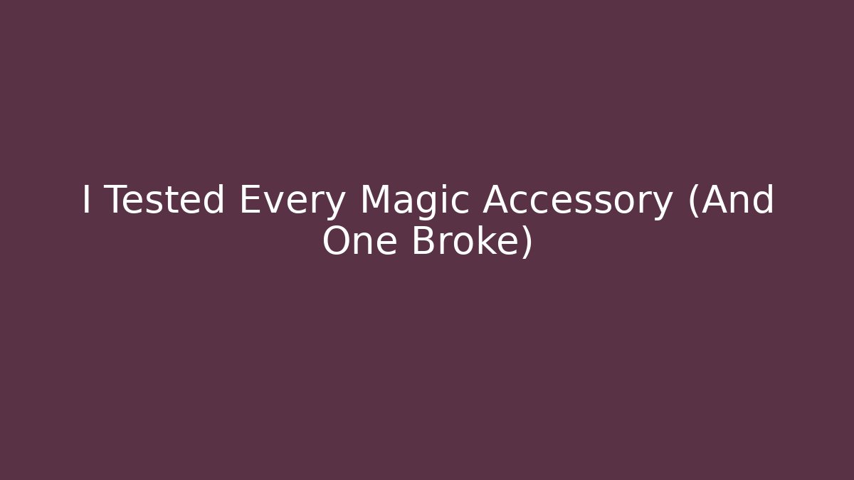 best dnd accessories