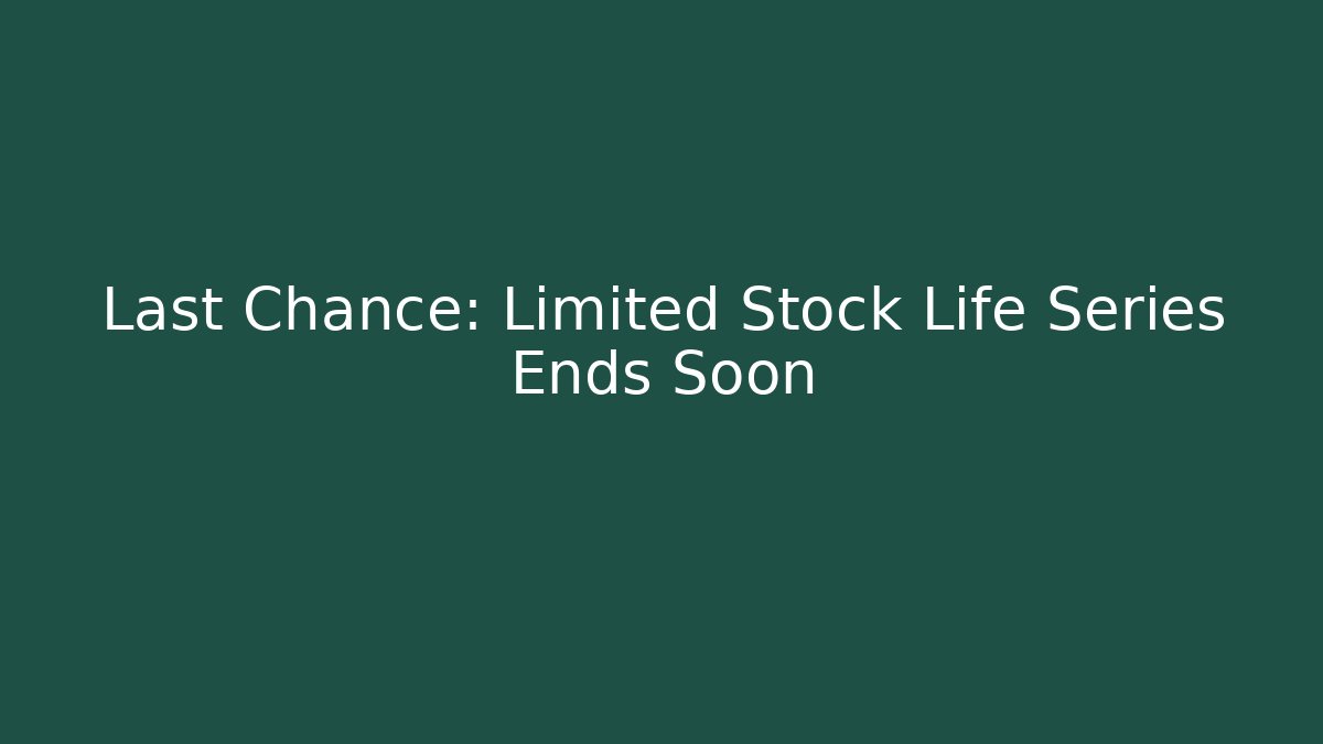 life series shop