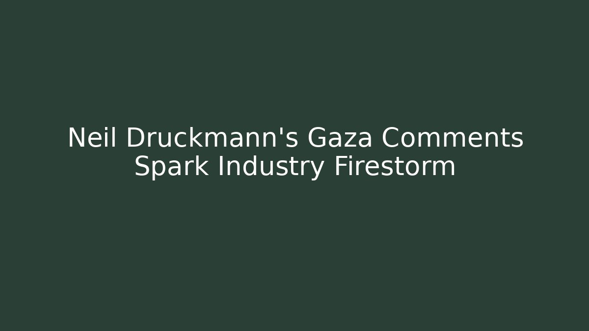 Neil Druckmann's Gaza Comments Spark Industry Firestorm