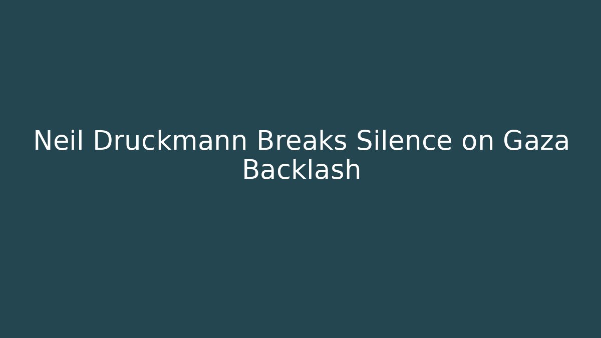 Neil Druckmann Breaks Silence on Gaza Backlash - Create More Assets