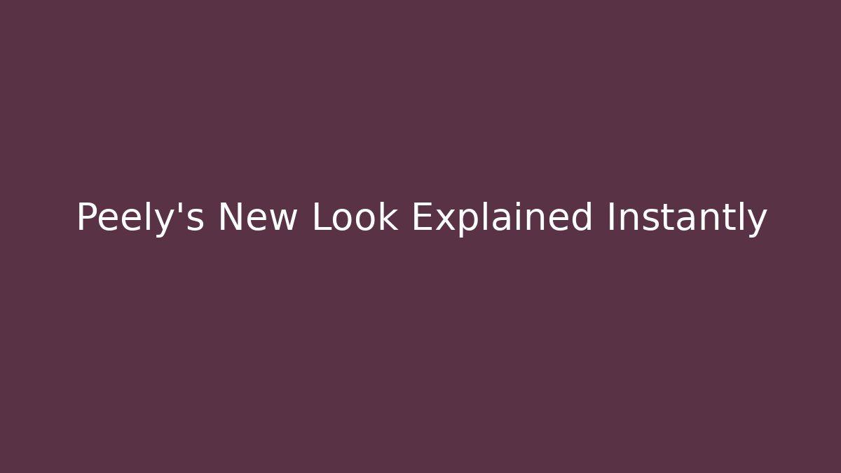 Peely's New Look Explained Instantly - Create More Assets