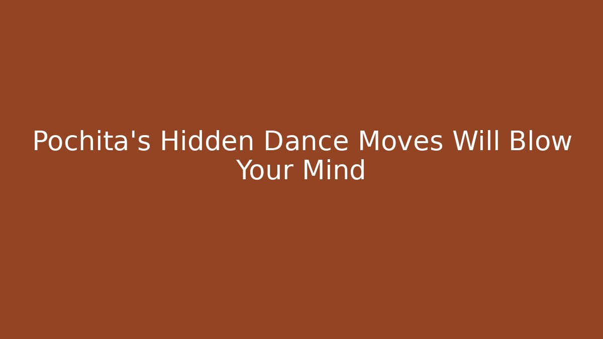 Pochita's Hidden Dance Moves Will Blow Your Mind - Create More Assets