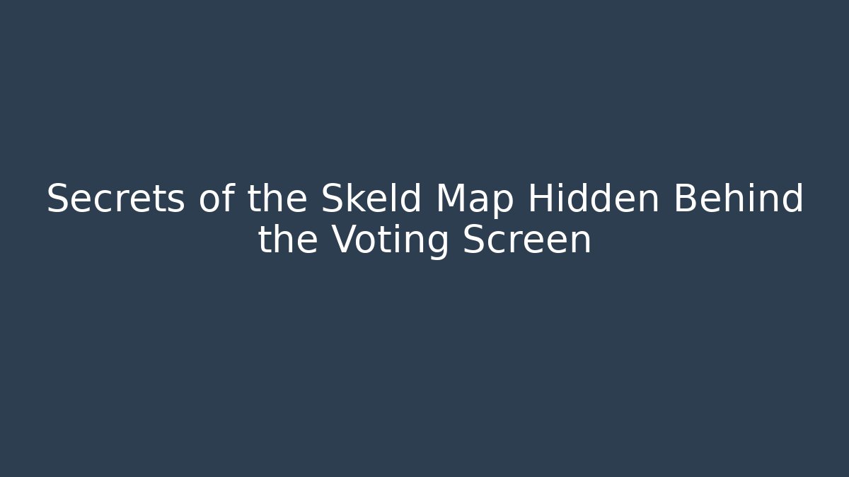 Secrets of the Skeld Map Hidden Behind the Voting Screen