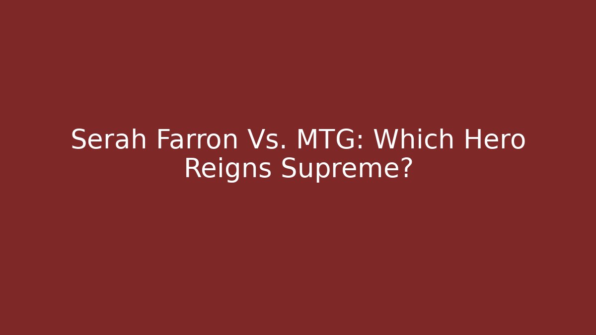 Serah Farron Vs. MTG: Which Hero Reigns Supreme?