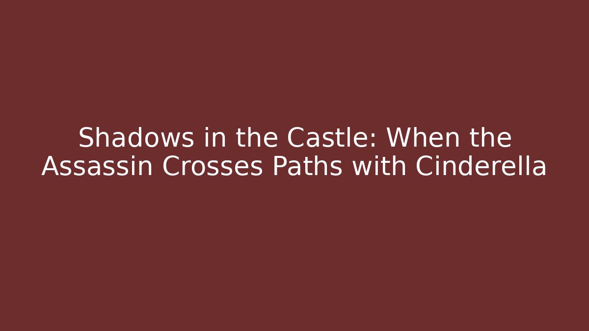 Shadows in the Castle: When the Assassin Crosses Paths with Cinderella