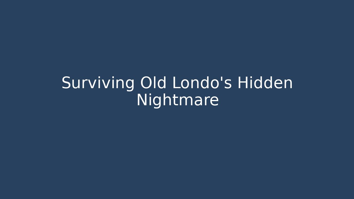 Surviving Old Londo's Hidden Nightmare