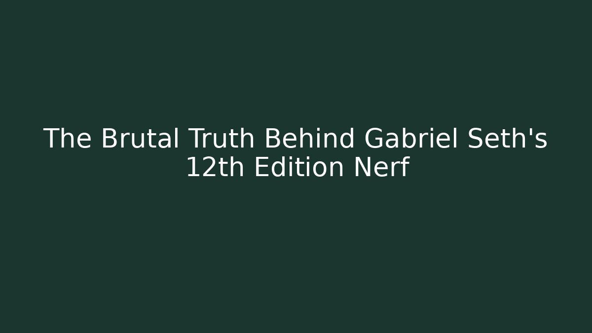 warhammer 40k gabriel seth