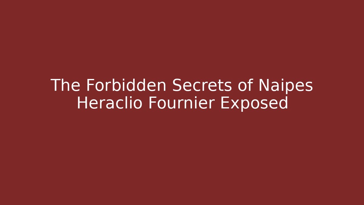 The Forbidden Secrets of Naipes Heraclio Fournier Exposed