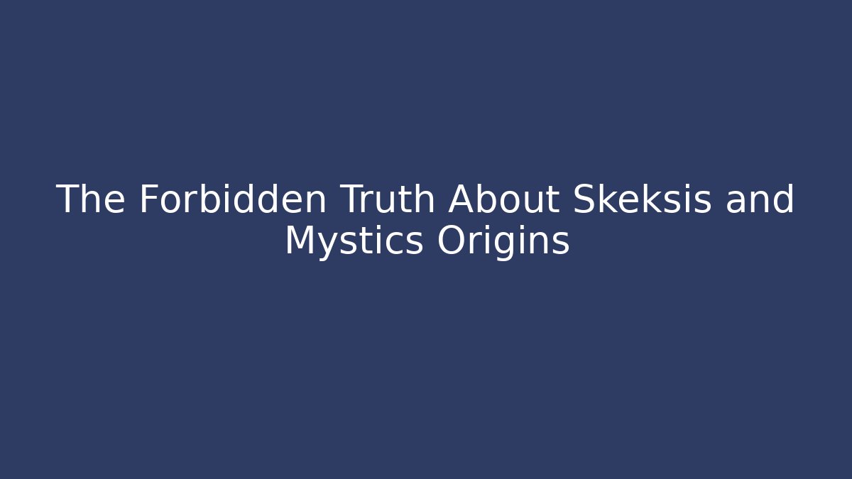 The Forbidden Truth About Skeksis and Mystics Origins