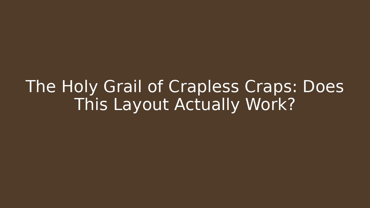 The Holy Grail of Crapless Craps: Does This Layout Actually Work?