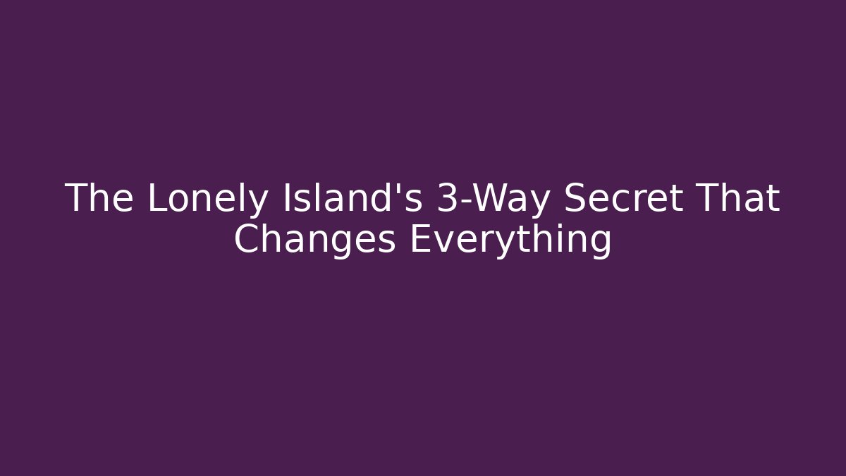 The Lonely Island's 3-Way Secret That Changes Everything