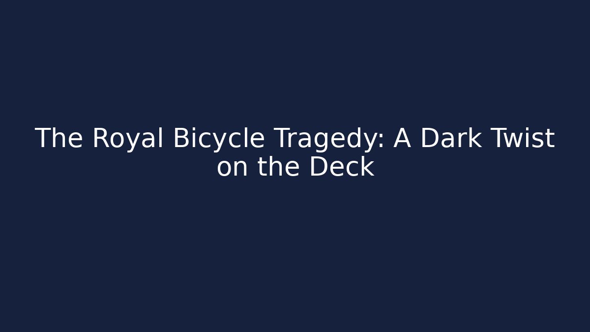 The Royal Bicycle Tragedy: A Dark Twist on the Deck