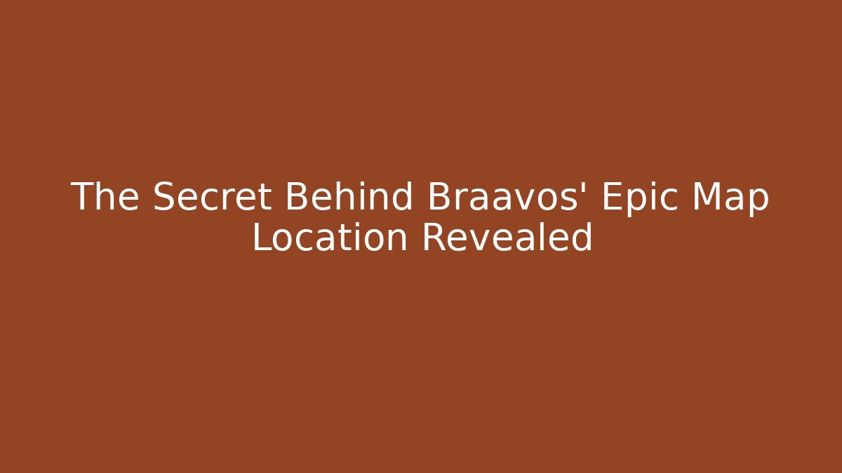The Secret Behind Braavos' Epic Map Location Revealed