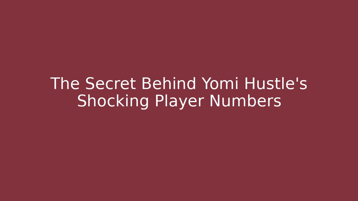 The Secret Behind Yomi Hustle's Shocking Player Numbers