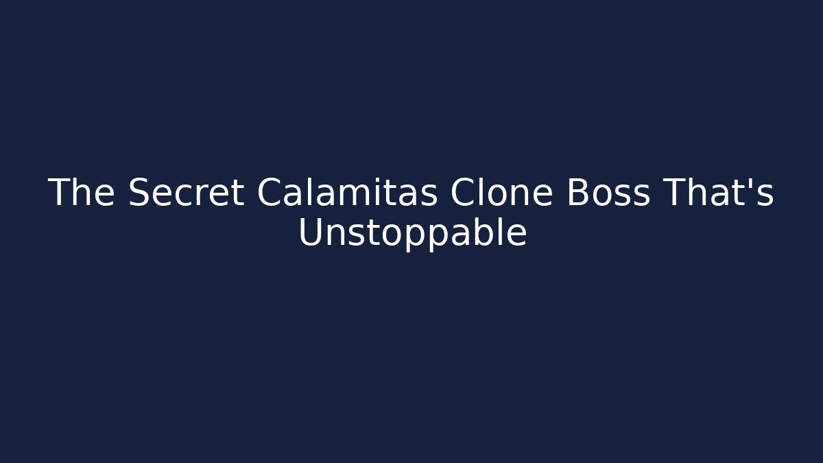 The Secret Calamitas Clone Boss That's Unstoppable