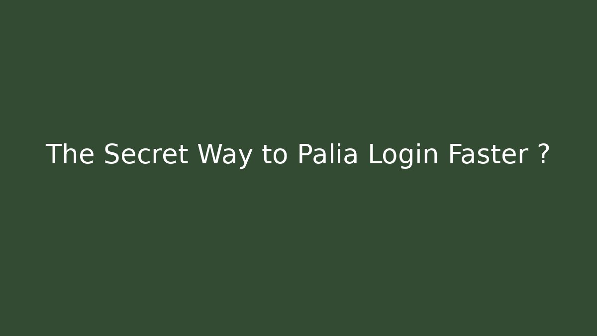 The Secret Way to Palia Login Faster 🚀