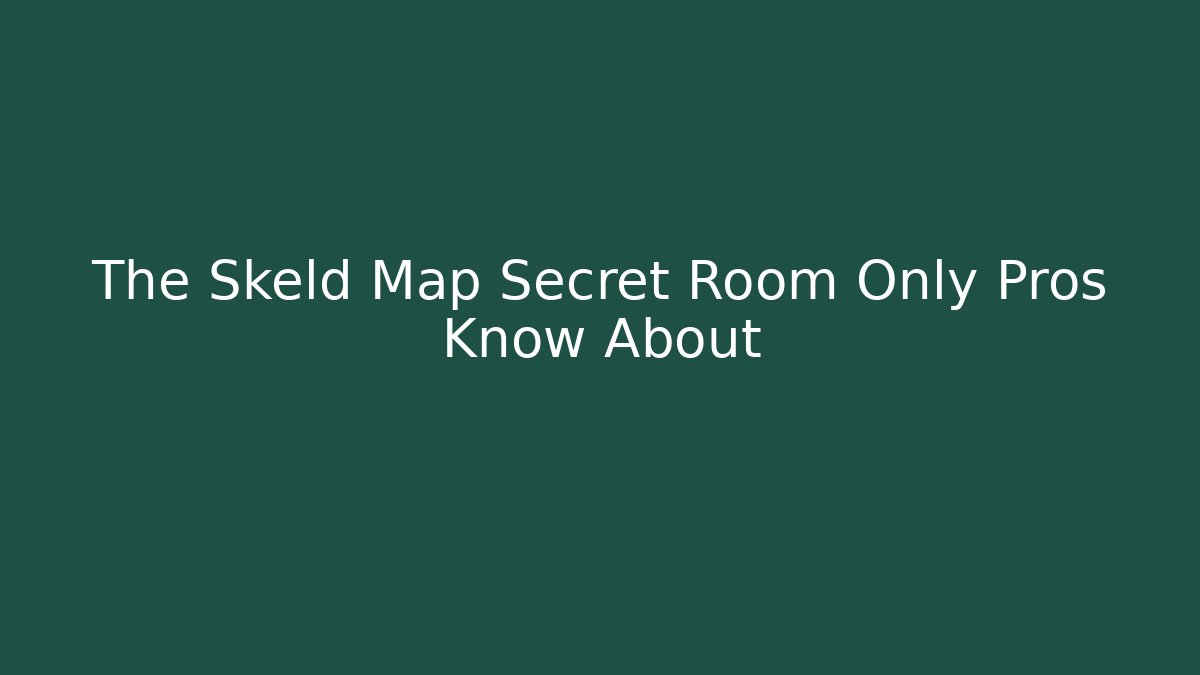 The Skeld Map Secret Room Only Pros Know About