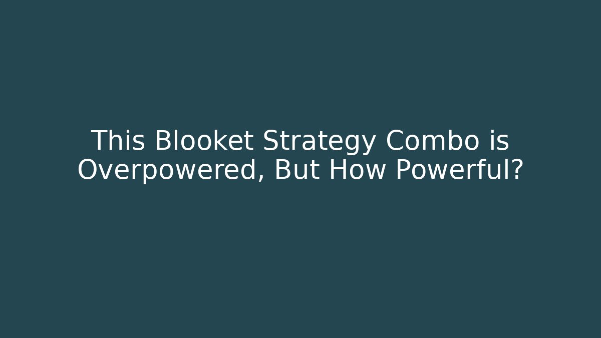 This Blooket Strategy Combo is Overpowered, But How Powerful?