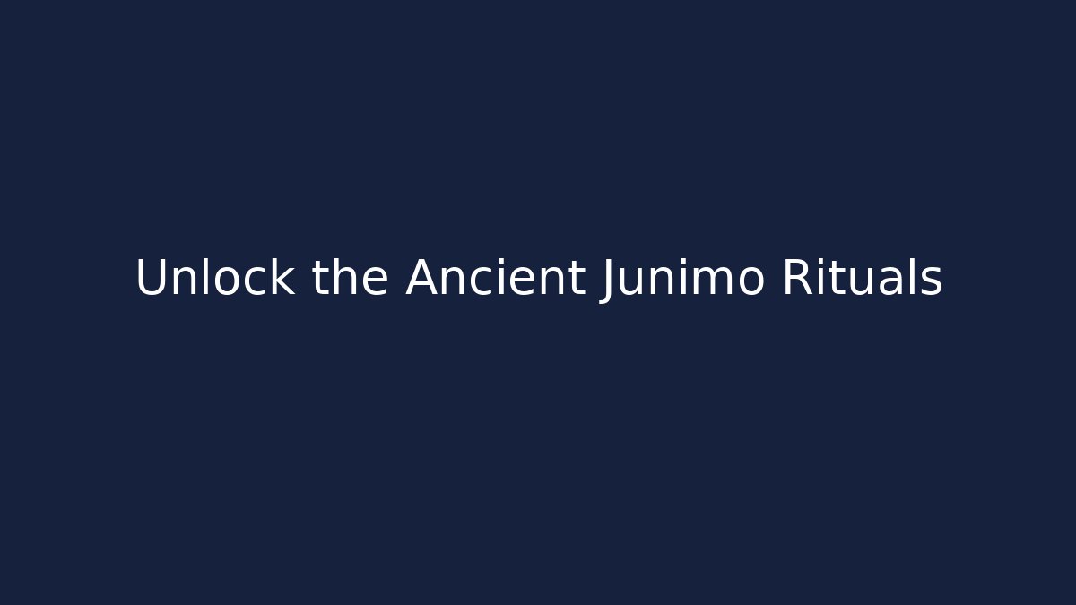 Unlock the Ancient Junimo Rituals - Create More Assets