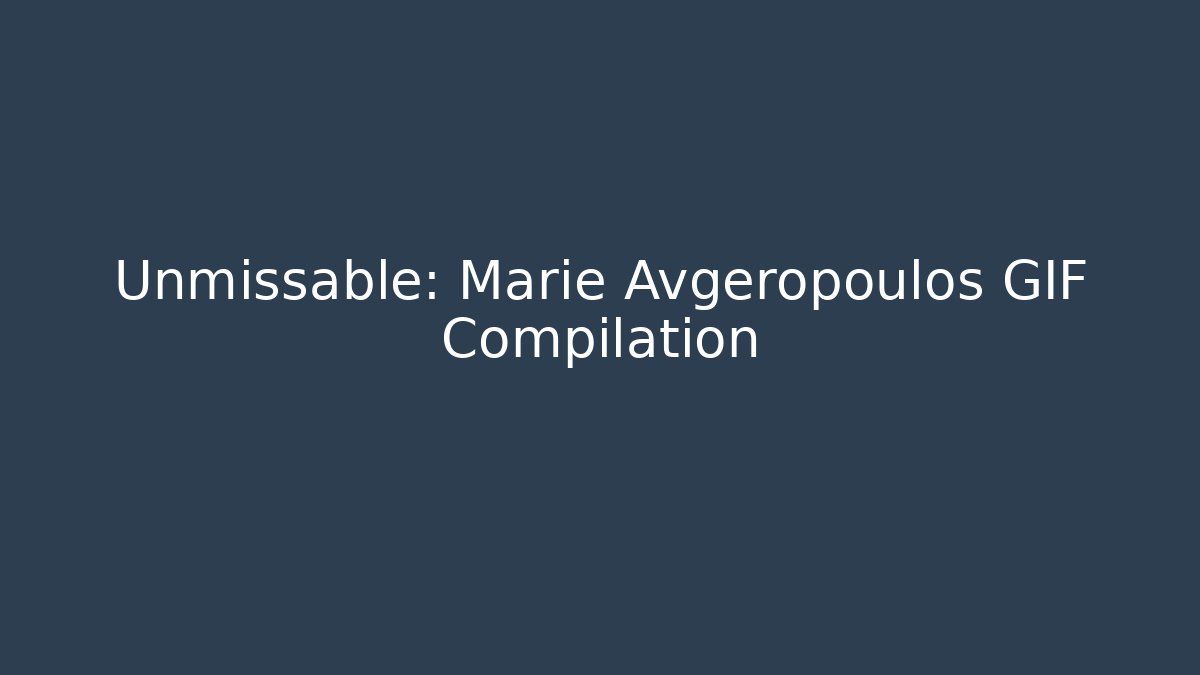 Unmissable: Marie Avgeropoulos GIF Compilation