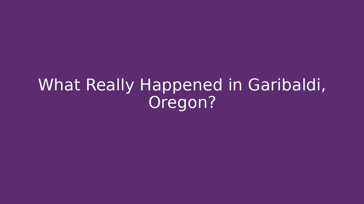 garibaldi oregon life is strange