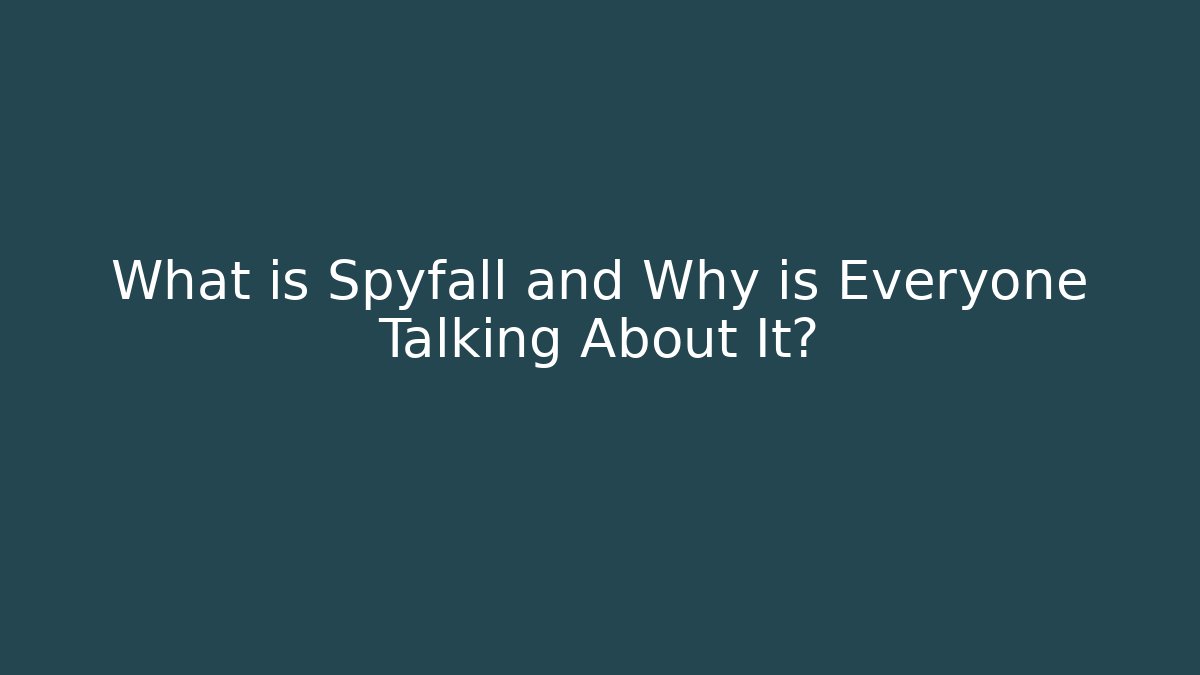 What is Spyfall and Why is Everyone Talking About It? - Create More Assets