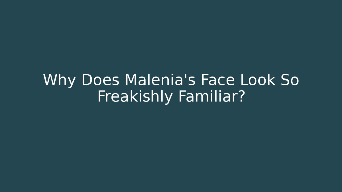 Why Does Malenia's Face Look So Freakishly Familiar?