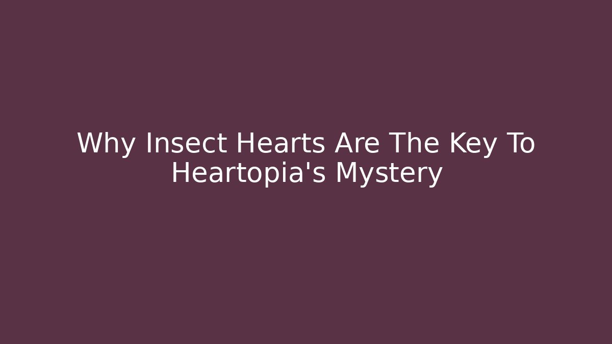 Why Insect Hearts Are The Key To Heartopia’s Mystery