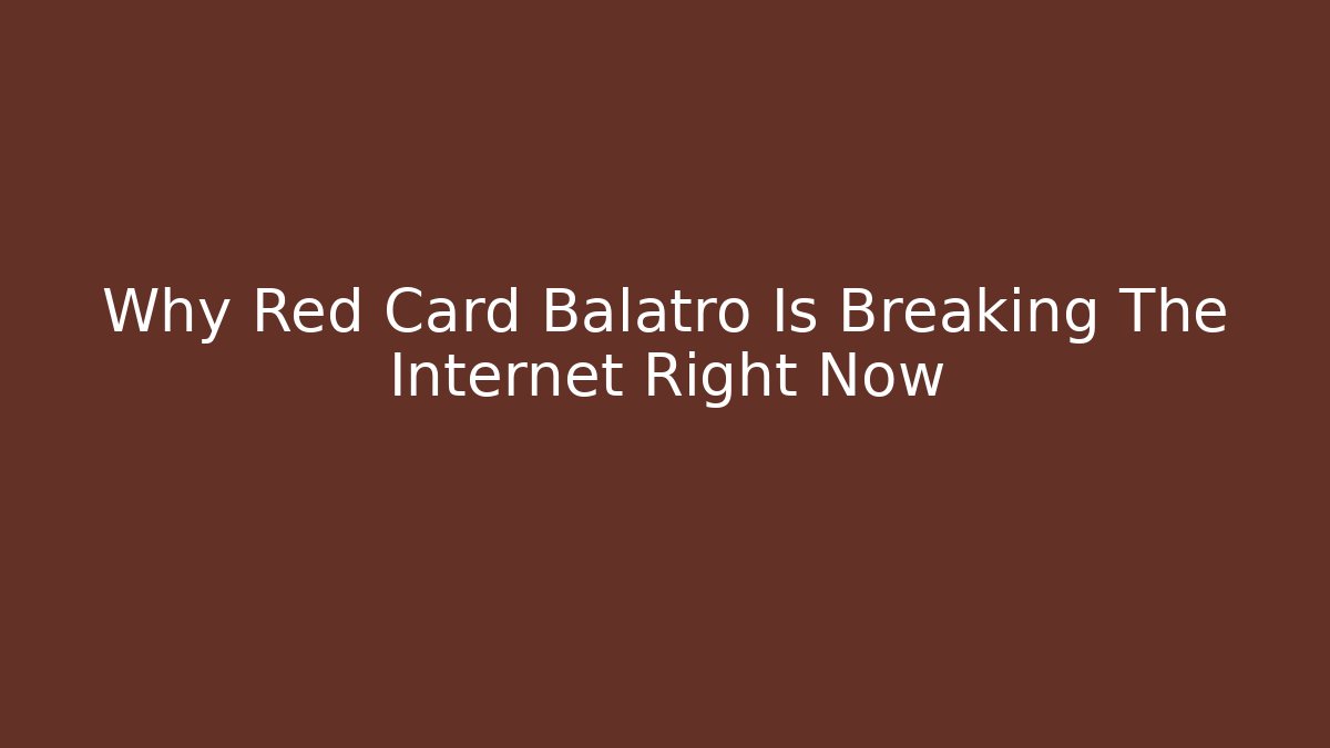 Why Red Card Balatro Is Breaking The Internet Right Now
