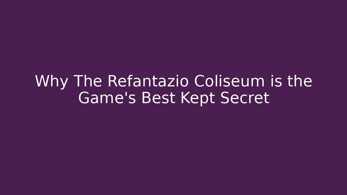 Why The Refantazio Coliseum is the Game's Best Kept Secret