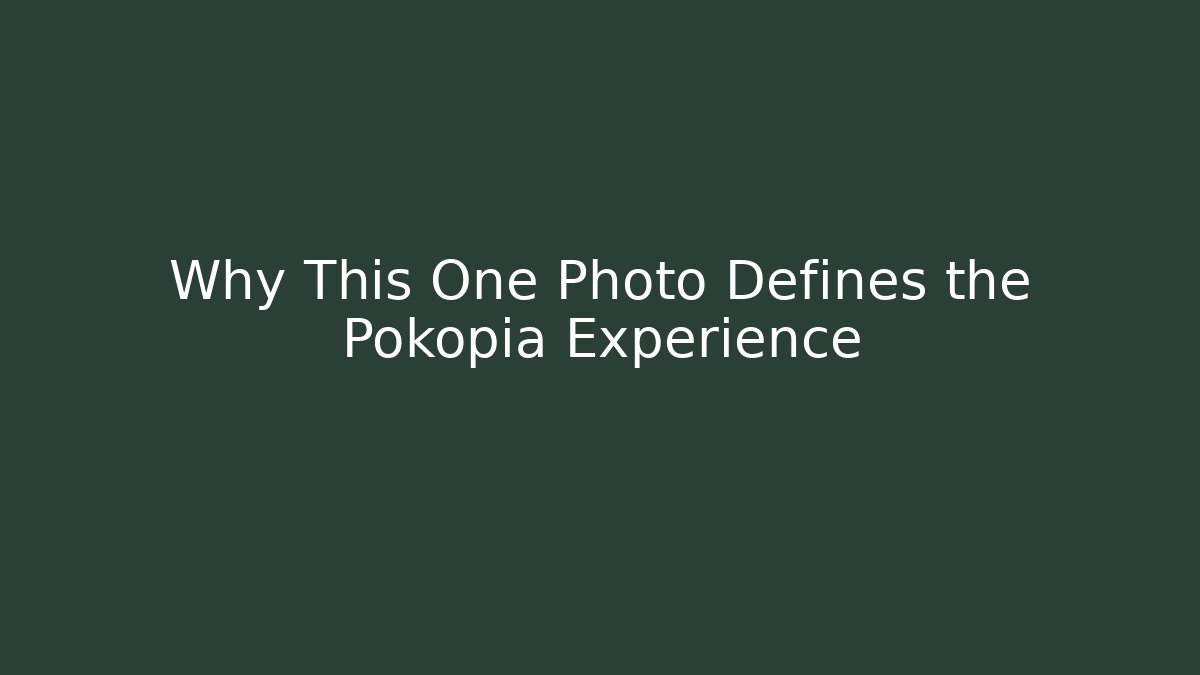 Why This One Photo Defines the Pokopia Experience