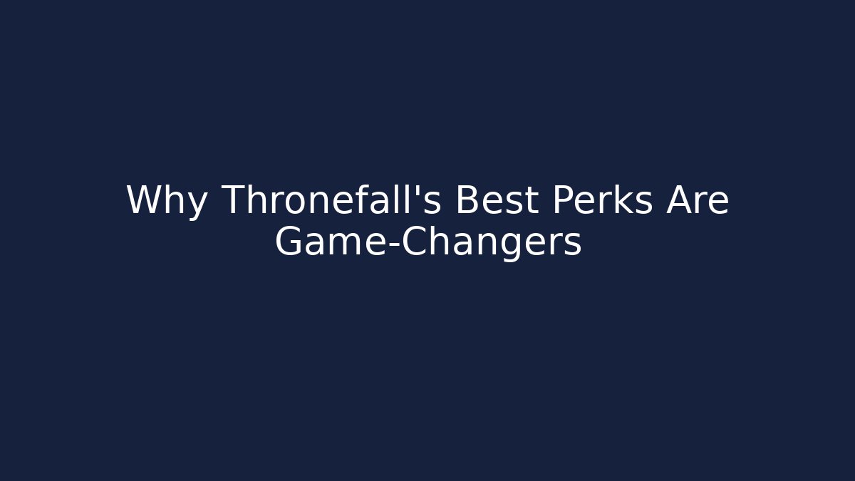 Why Thronefall's Best Perks Are Game-Changers