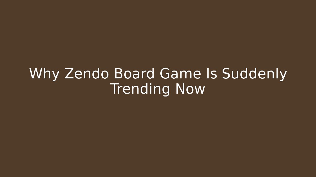 Why Zendo Board Game Is Suddenly Trending Now