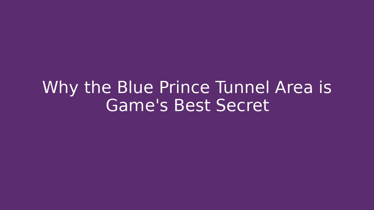 Why the Blue Prince Tunnel Area is Game's Best Secret