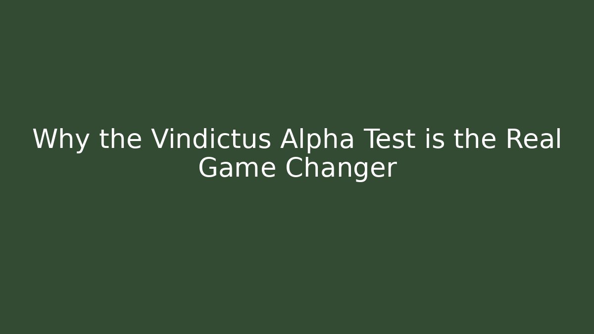 Why the Vindictus Alpha Test is the Real Game Changer