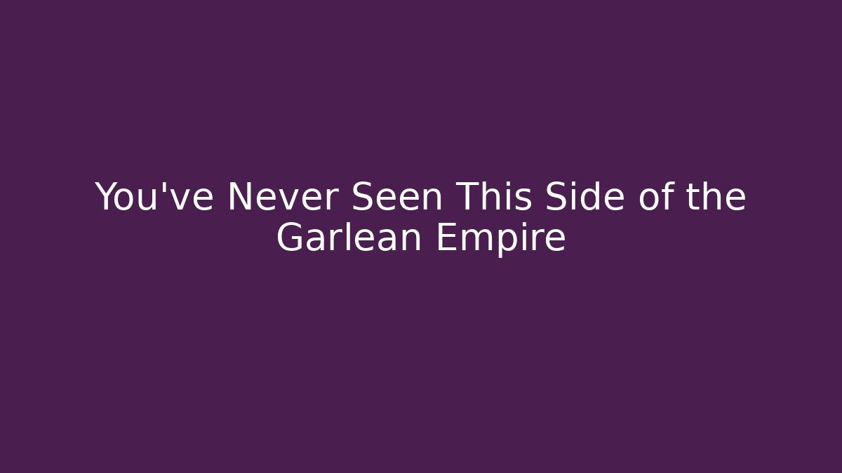 You’ve Never Seen This Side of the Garlean Empire