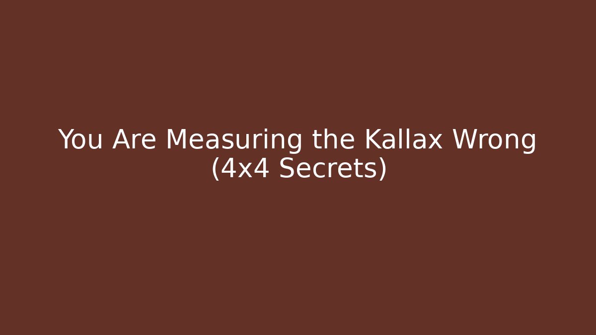 You Are Measuring the Kallax Wrong (4x4 Secrets) - Create More Assets