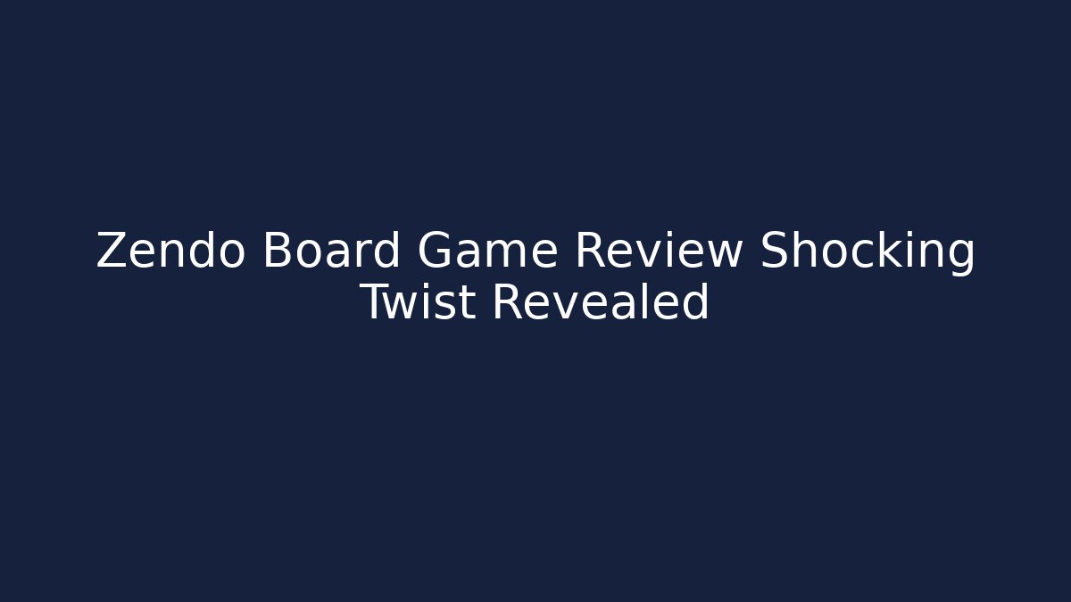Zendo Board Game Review Shocking Twist Revealed